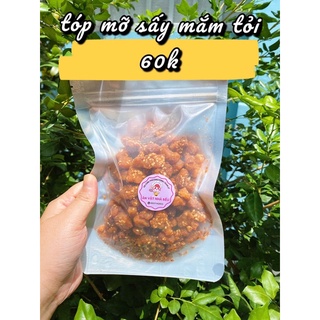 Tóp mỡ sấy mắm tỏi