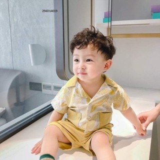 Bộ pijama thô đũi siêu mát