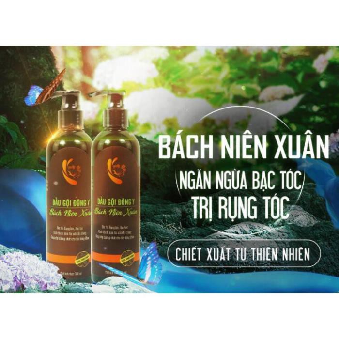 Dầu gội Bách Niên Xuân giúp tóc mọc nhanh, ngăn ngừa tóc bạc