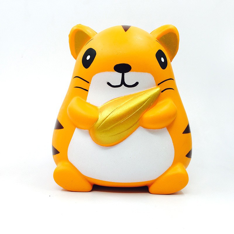 ĐỒ CHƠI SQUISHY CHUỘT HAMSTER CAM ÔM HẠT RẺ mã CQY80 Dgiá sập kh3