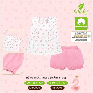 Lullaby - Bộ BÉ GÁI CHỮ A - NH80B