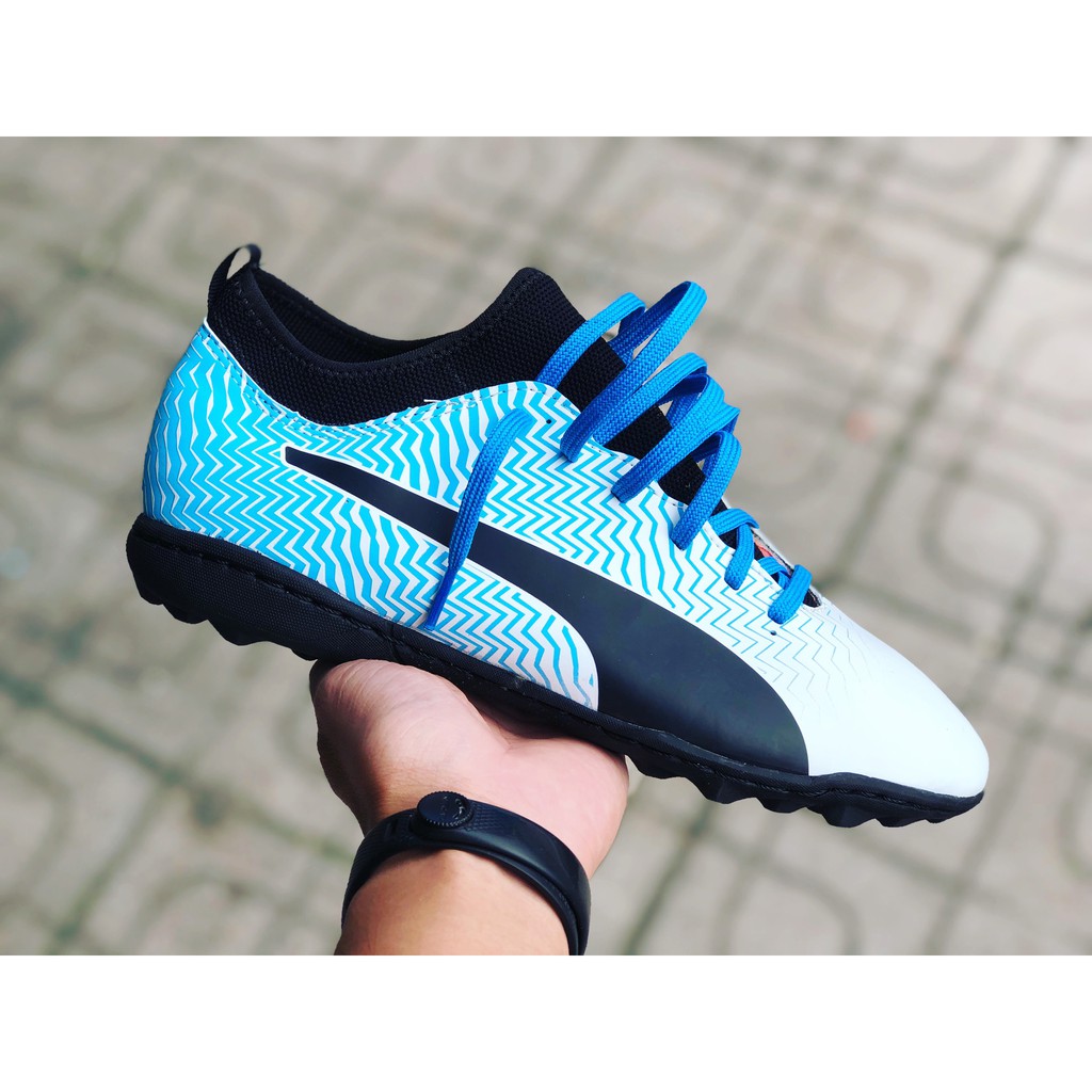 Giầy bóng đá Puma Rapido Dynamic "Sky/White" Ráp đế