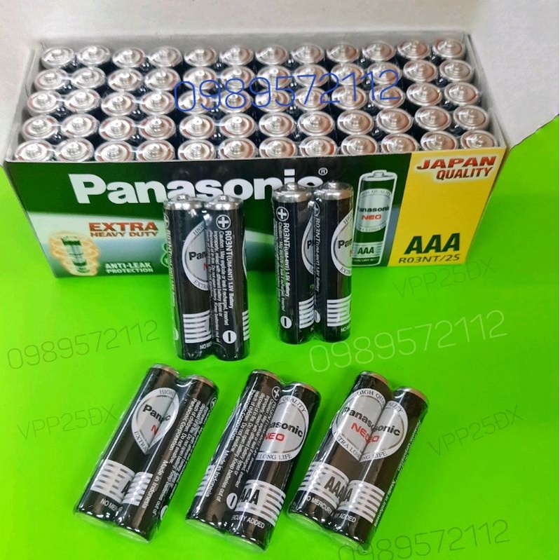 (Hộp 60viên) Pin đũa AAA,pin điều khiển panasonic