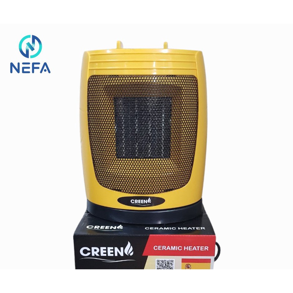 Máy sưởi gốm Nefa Ceramic Creen CR-H68 (Giao màu ngẫu nhiên - BH 12 tháng)