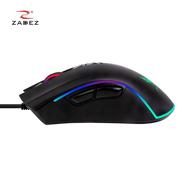 Chuột Có Dây Gaming Led RGB ZADEZ GT615M