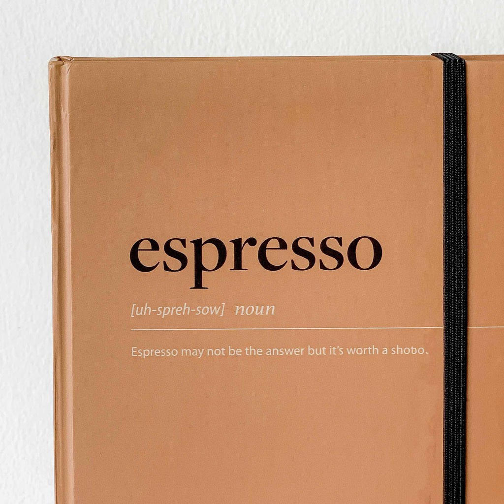 Sổ Dot Crabit - Coffeeine - Espresso