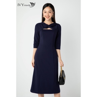 Đầm thun cutout IVY moda MS 42T0081
