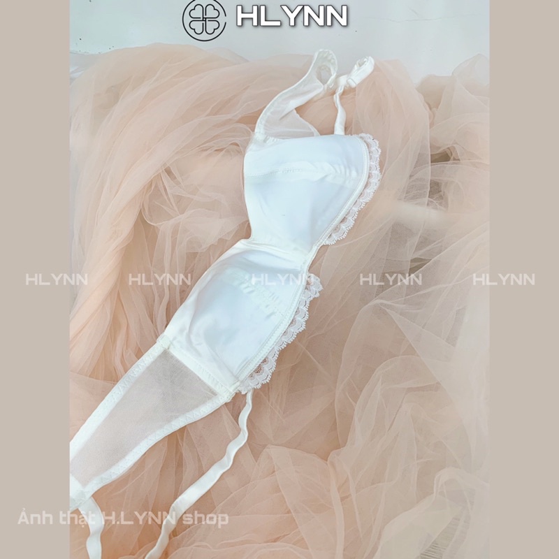 Áo lót lụa satin phối ren m136 | BigBuy360 - bigbuy360.vn