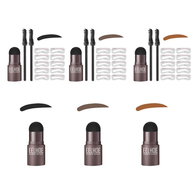 [Hàng mới về] Phấn trang điểm lông mày tạo kiểu làm đẹp tiện lợi cho nữ