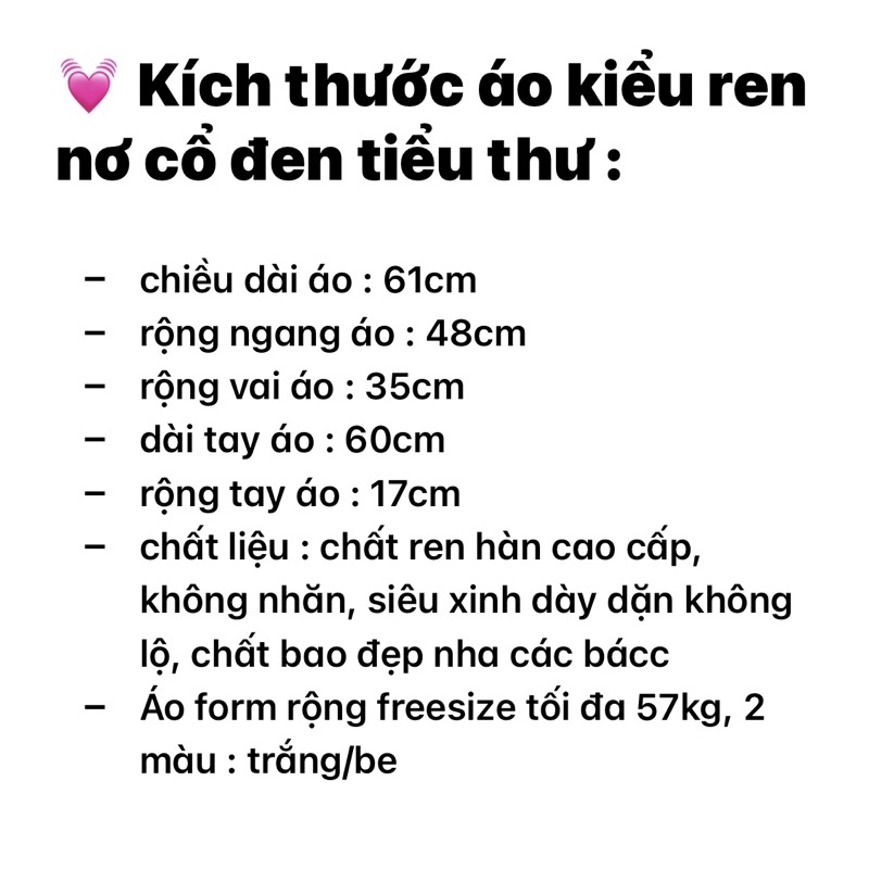 Áo kiểu ren cao cấp nơ cổ đen JULYS STORE (ảnh thật shop chụp kèm video cận chất)