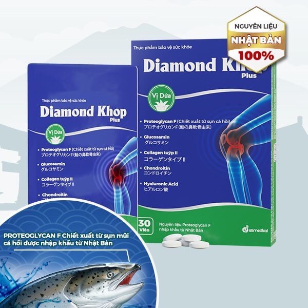 Diamond khớp Plus Japan - khỏe xương khớp