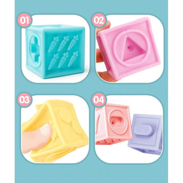 Bộ đồ chơi cho bé Nhật Bản BDC1610 Fun Soft 10 chi tiết (Đạt chuẩn an toàn bé) - Home and Garden