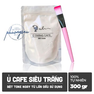 Ủ Trắng Cà Phê Chính Hãng ( tặng kèm cọ )