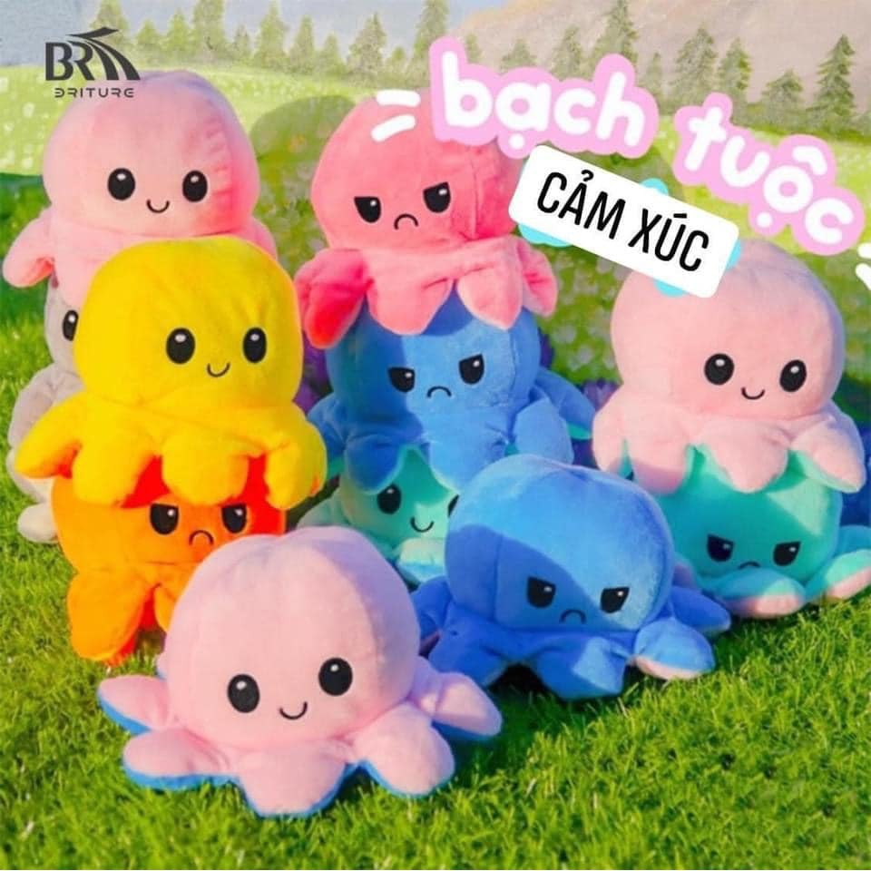 BẠCH TUỘC CẢM XÚC 2 MẶT Sz 20cm SIÊU CUTE