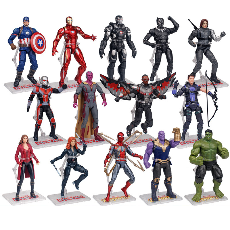 Mô Hình Đồ Chơi Nhân Vật Siêu Anh Hùng Marvel 17cm