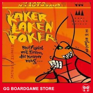 Thẻ bài gián giải trí - Kakerlaken Poker - Gián cam nói dối