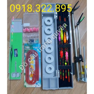 Bộ combo phụ kiện câu đài.bộ phụ kiện câu đài có dây bảo hiểm