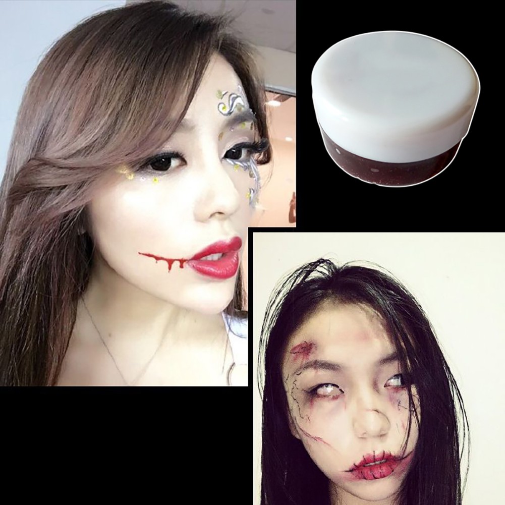 (Hàng Mới Về) Hộp Gel Máu Giả 10 / 20 / 50 / 100g Dùng Hóa Trang Halloween