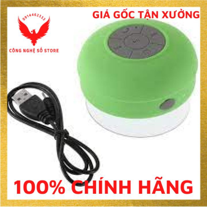 Loa nhà tắm, loa Bluetooth không dây, loa chống thấm nước, tặng kèm bộ sticker dễ thương