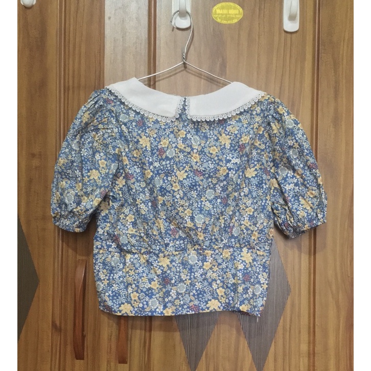 Áo sơ mi ulzzang hoa nhí