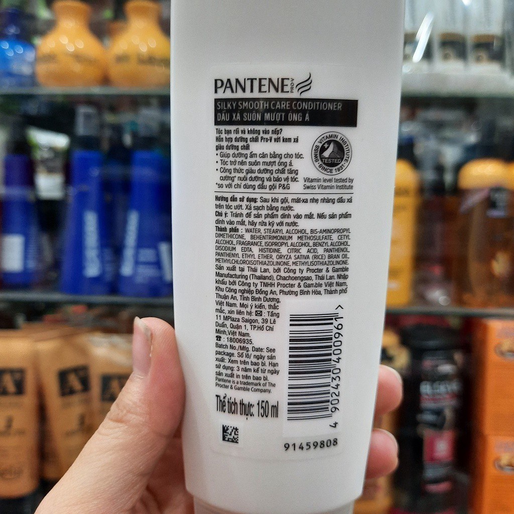 Dầu xả Pantene suôn mượt óng ả 150ml