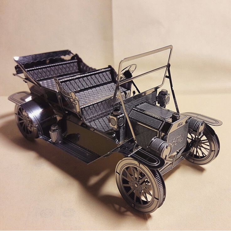 Mô Hình Lắp Ráp 3D Kim Loại Ô Tô Ford Model T