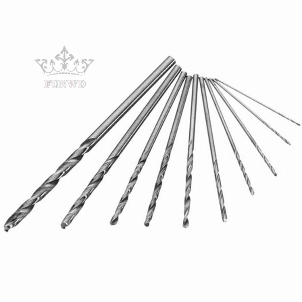Máy khoan nhôm cầm tay mini với 10 mũi khoan nhỏ đi kèm tiện lợi