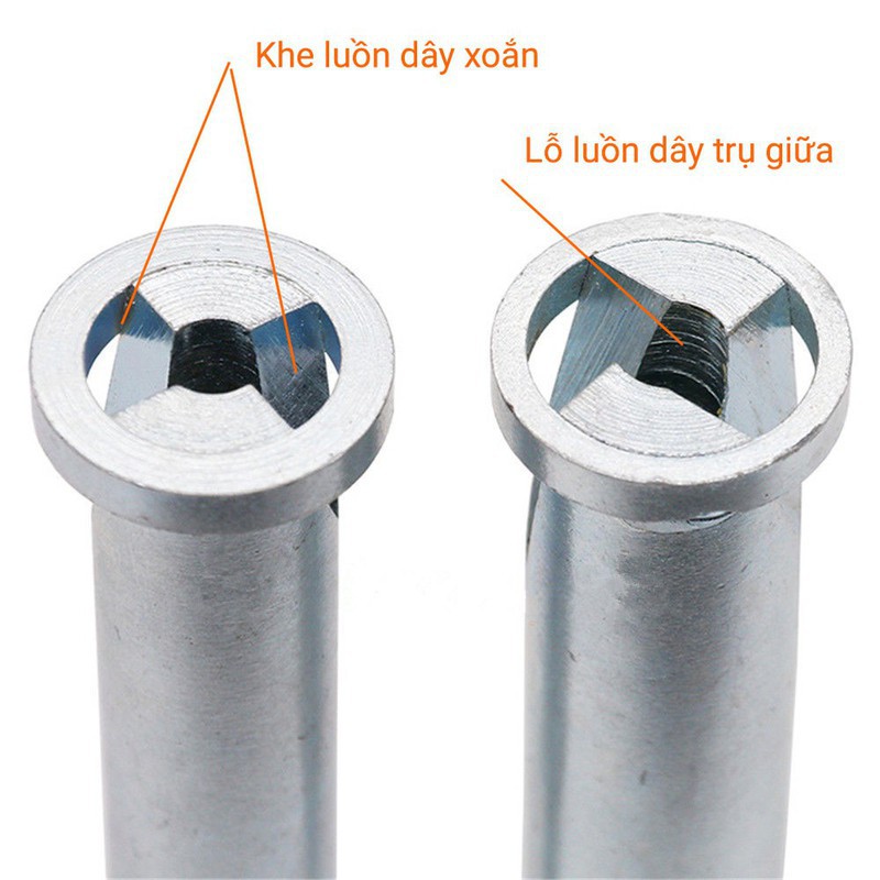 Đầu xoắn nối dây điện 2.5mm lắp máy khoan (P076)