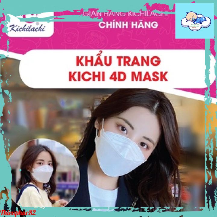 Khẩu trang 4D bịch 5 cái