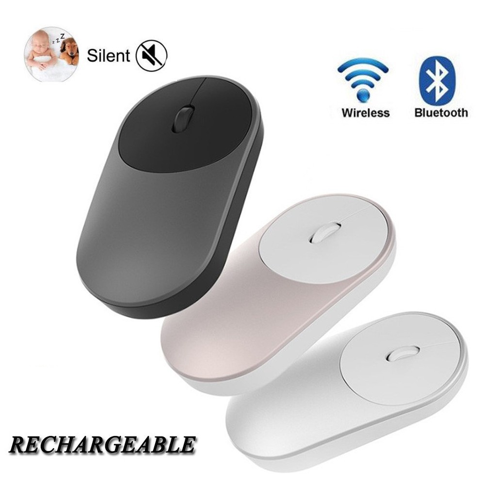 Chuột Không Dây Bluetooth 2.4ghz 1600 Dpi