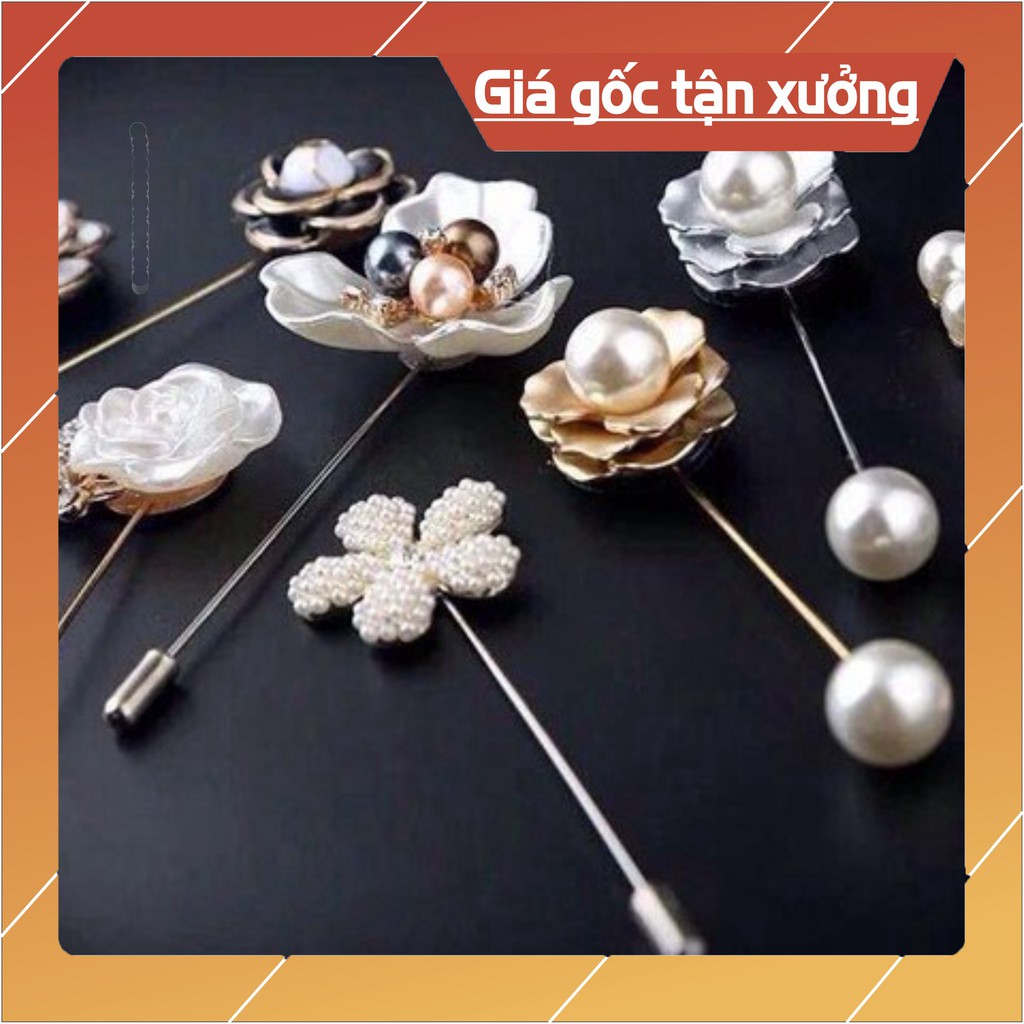 [ sale mùa hè] Sẵn hàng Sét 8 châm cài áo siêu đẹp .