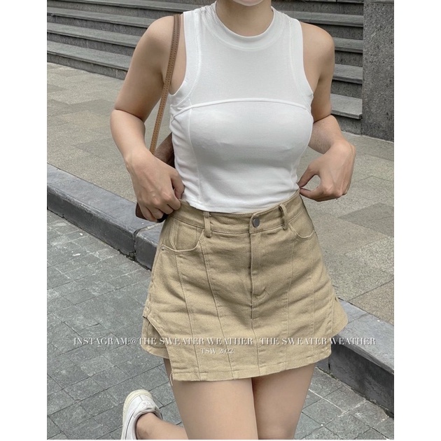 Chân váy jeans 3 Màu