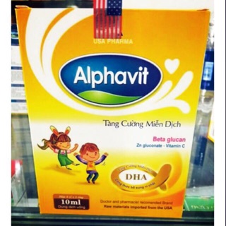 Alphavit tăng cường miễn dịch cho bé