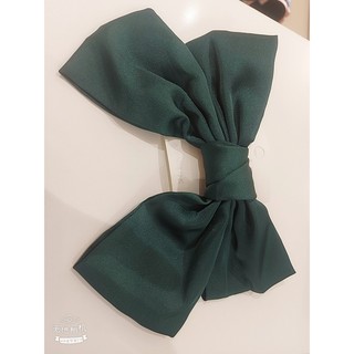 Cặp tóc nơ, Cặp tóc hàn quốc, Cặp tóc vải lụa, lụa satin siêu to cao cấp sang chảnh