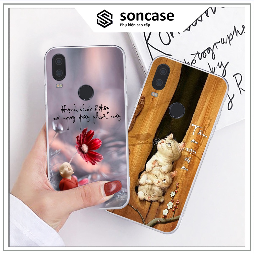 Ốp Vsmart Active 1 / Active 1 Plus / Active 1+ in hình ốp tâm an vạn sự an ốp lưng cao cấp chất lượng