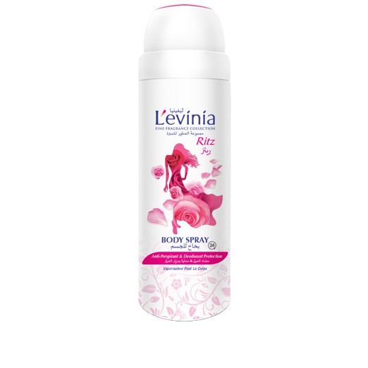 Xịt khử mùi nữ hương nước hoa thơm lâu Levinia 200ml - chính hãng NPP Biz Cosmetics