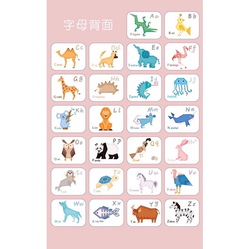 ALPHABET PAIRED CARD - Bộ thẻ bảng chữ cái và số Tiếng Anh