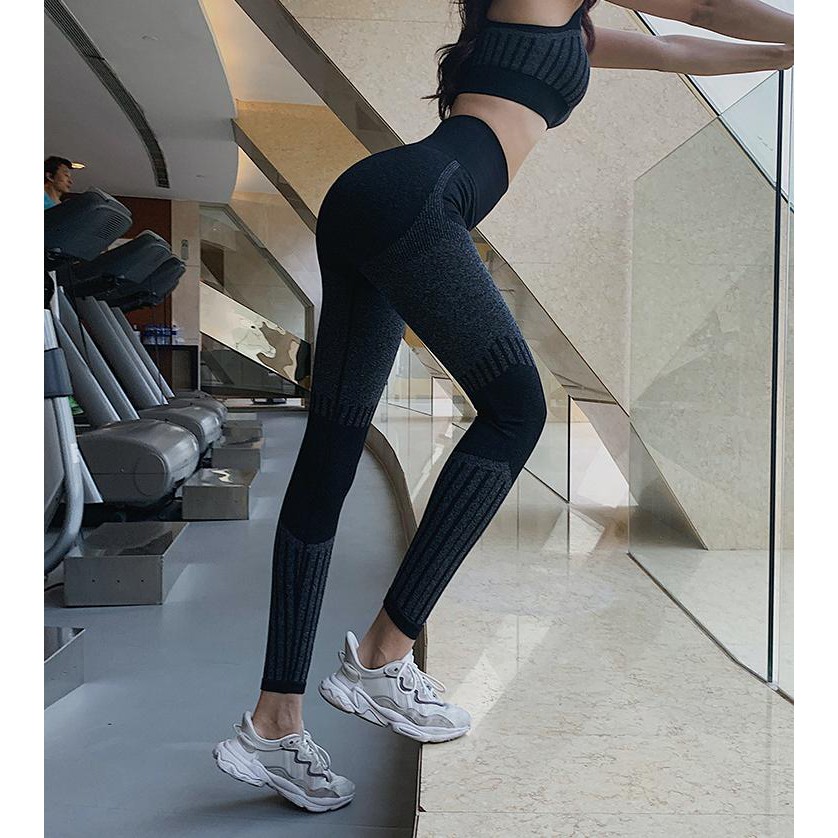 Bộ đồ tập thể thao Naqi set đồ tập gym tập yoga nữ thun co giãn cạp cao gen bụng Đồ tâp Rẻ Đẹp Gymstore