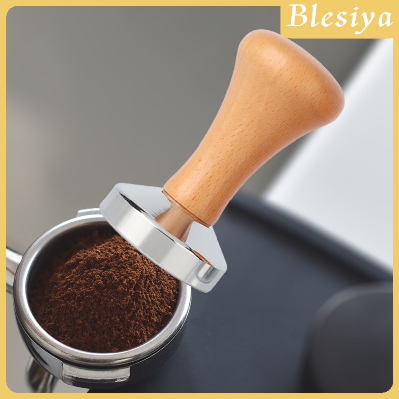 [Blesiya] Máy Pha Cà Phê Espresso Cán Gỗ Thiết Thực