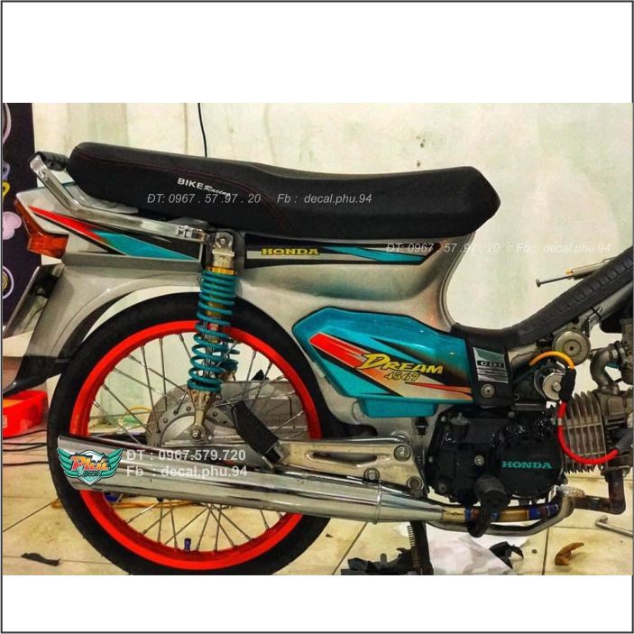 Tem Rời Deram Xanh bạc (V)
