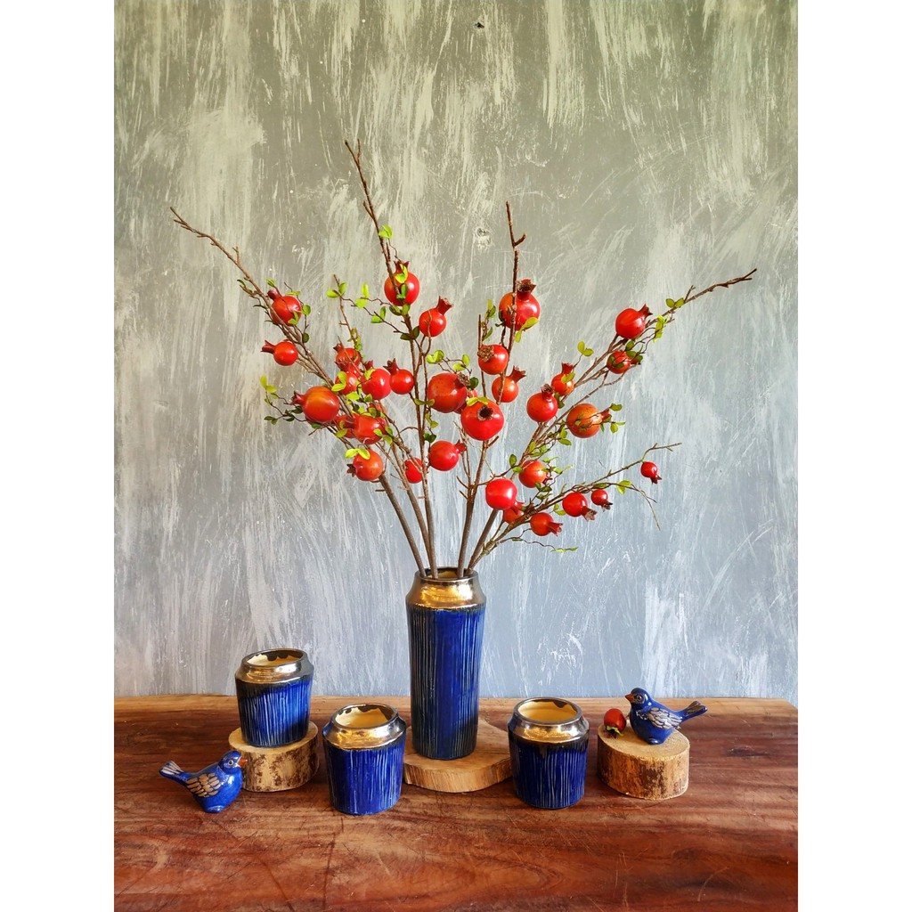 ̣̣̣̣̣(Ảnh Shop Chụp) Bình Gốm Decor- Trang Trí Nhà Cửa Vintage Của Mê Thảo Flower- Ib Shop Để Chọn Mẫu