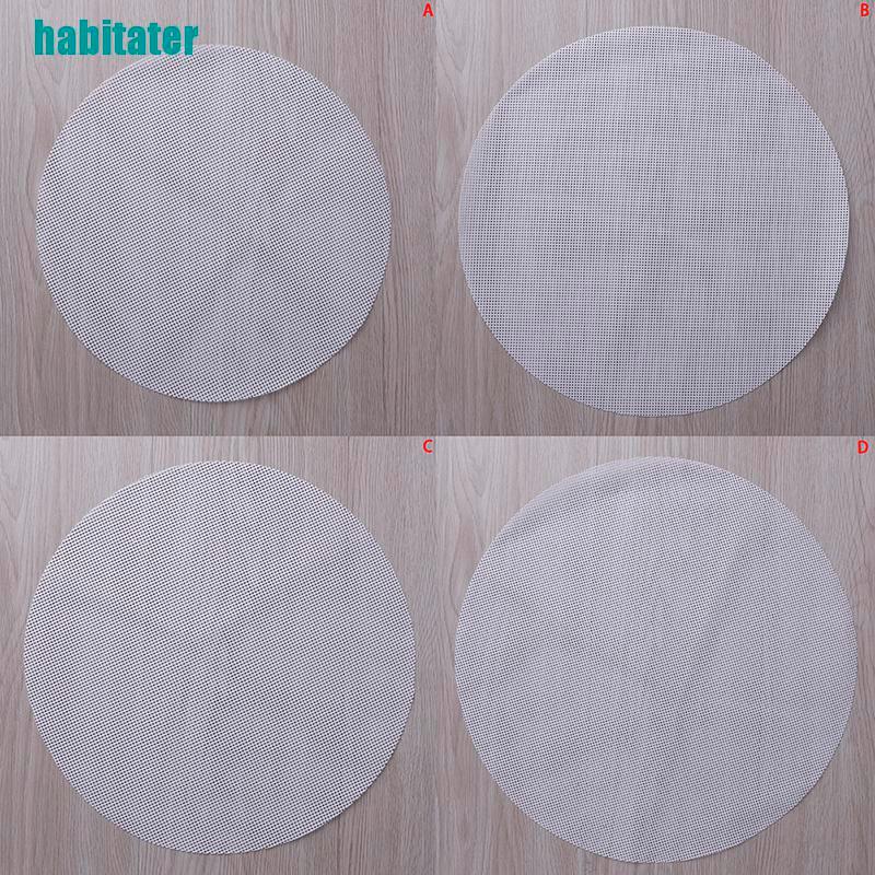 Tấm Lưới Silicone Chống Dính Hình Tròn Lót Nồi Hấp Bánh Bao