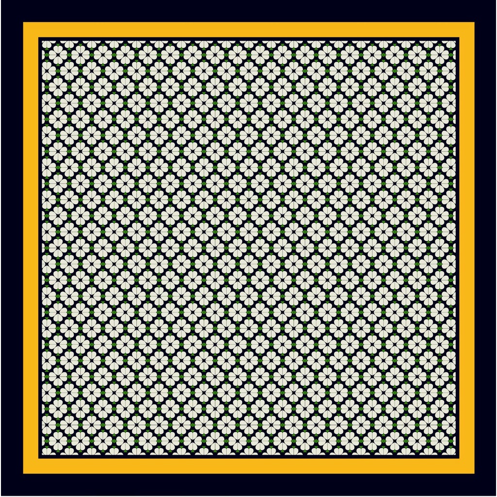 Khăn Choàng Satin Vuông 90CM(35.4inch) Thời Trang Dành Cho Nữ WJ1001-73