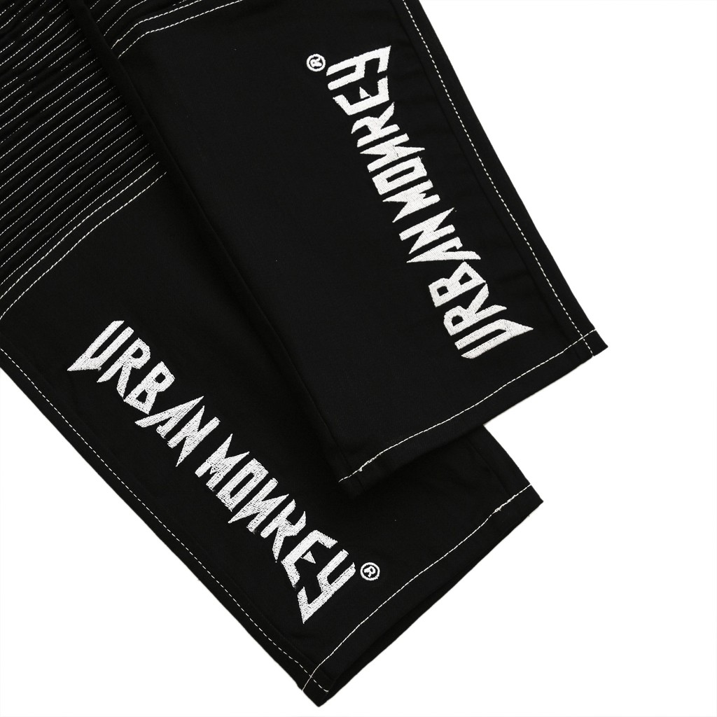 Quần Jean URBAN MONKEY BIKER JEAN Phối Màu Đen Cao Cấp Thiết Kế Đặc Biệt