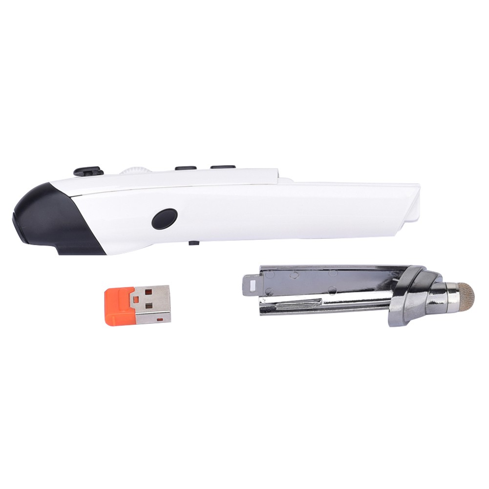 Chuột Không Dây Hel + Pr-08 2.4ghz 6 Phím Cho Pc Tv Thông Minh