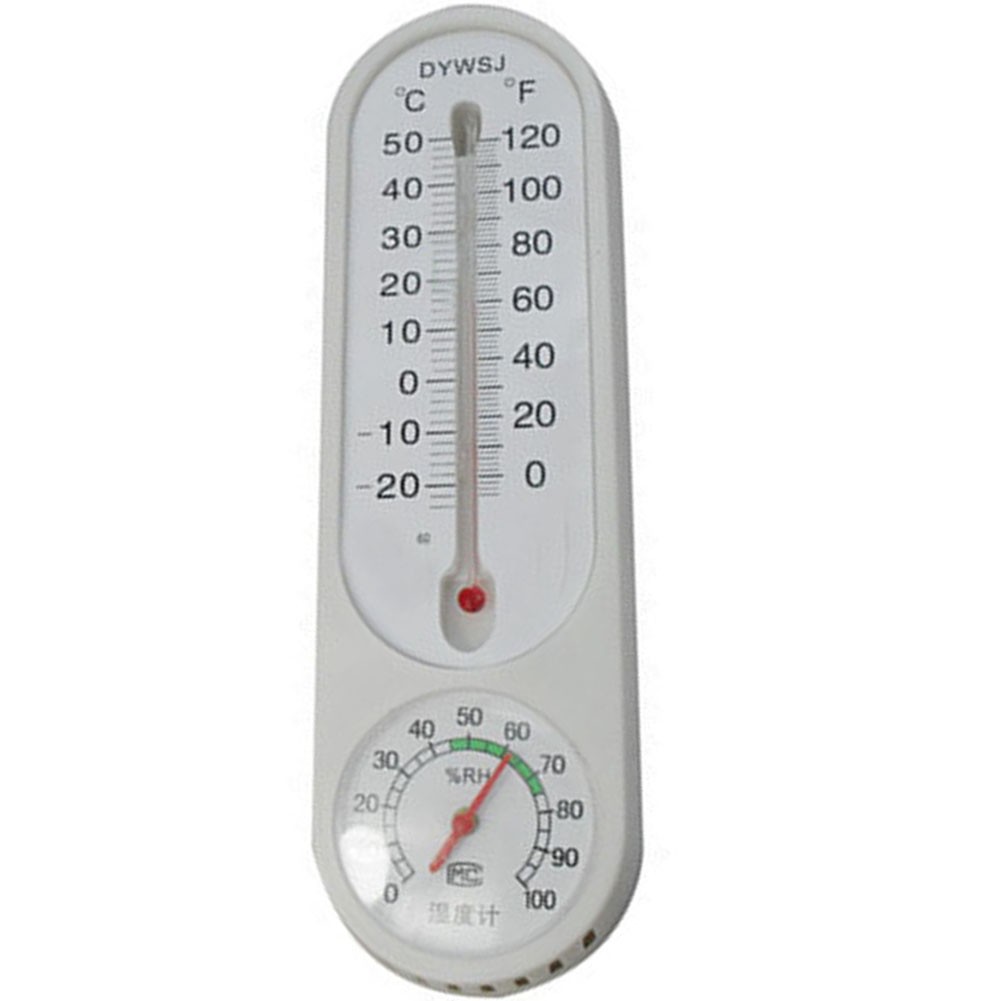 Nhiệt ẩm kế kích thước 225mm * 64mm * 15mm dùng đo nhiệt độ độ ẩm trong nhà tiện dụng