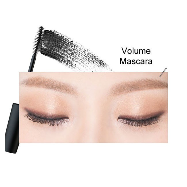 Mascara Siêu Dày Và Cong Karadium On The Top Fiber Mascara (Đen) #Volume Dày Mi