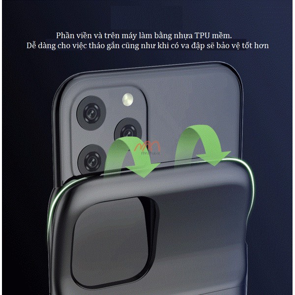 Ốp lưng kiêm sạc dự phòng iPhone 11 5000mah NewDery
