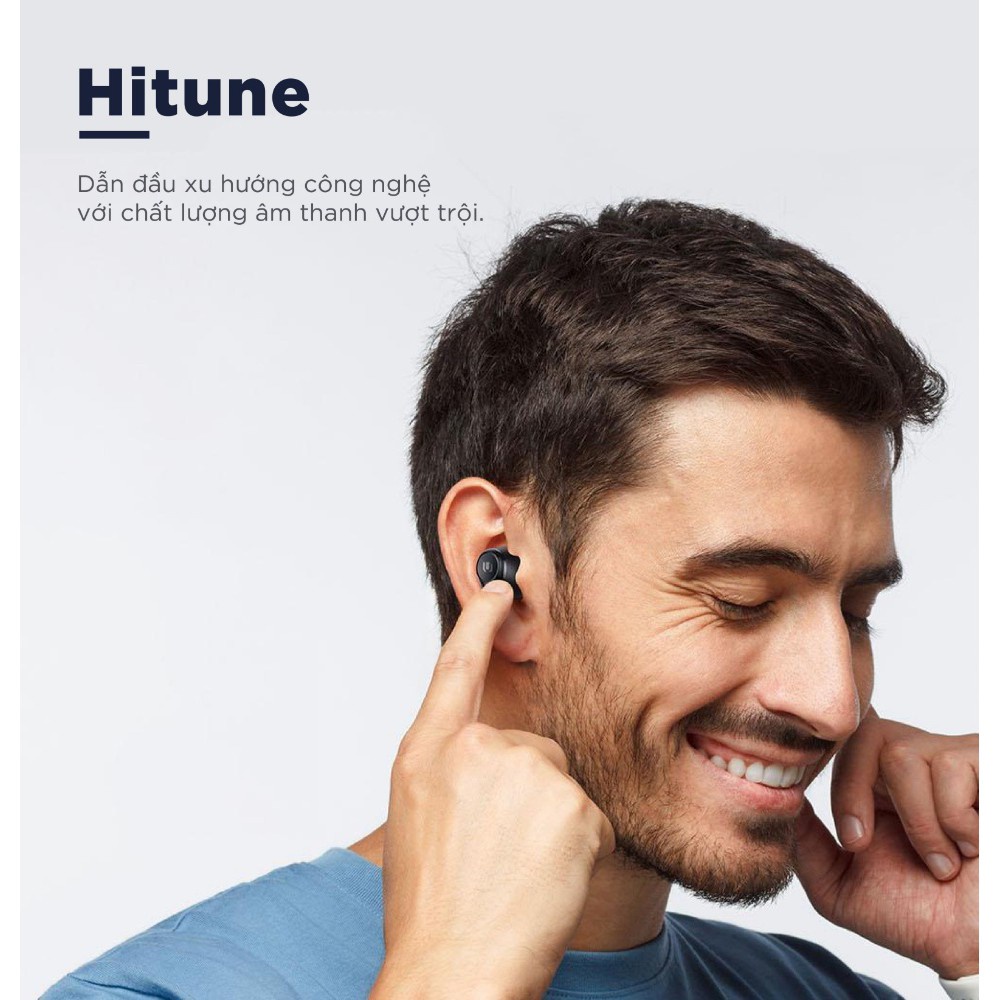 Tai nghe Bluetooth TWS UGREEN Hi-tune WS100, âm thanh Hifi, chống nước IPX5, hỗ trợ sạc không dây