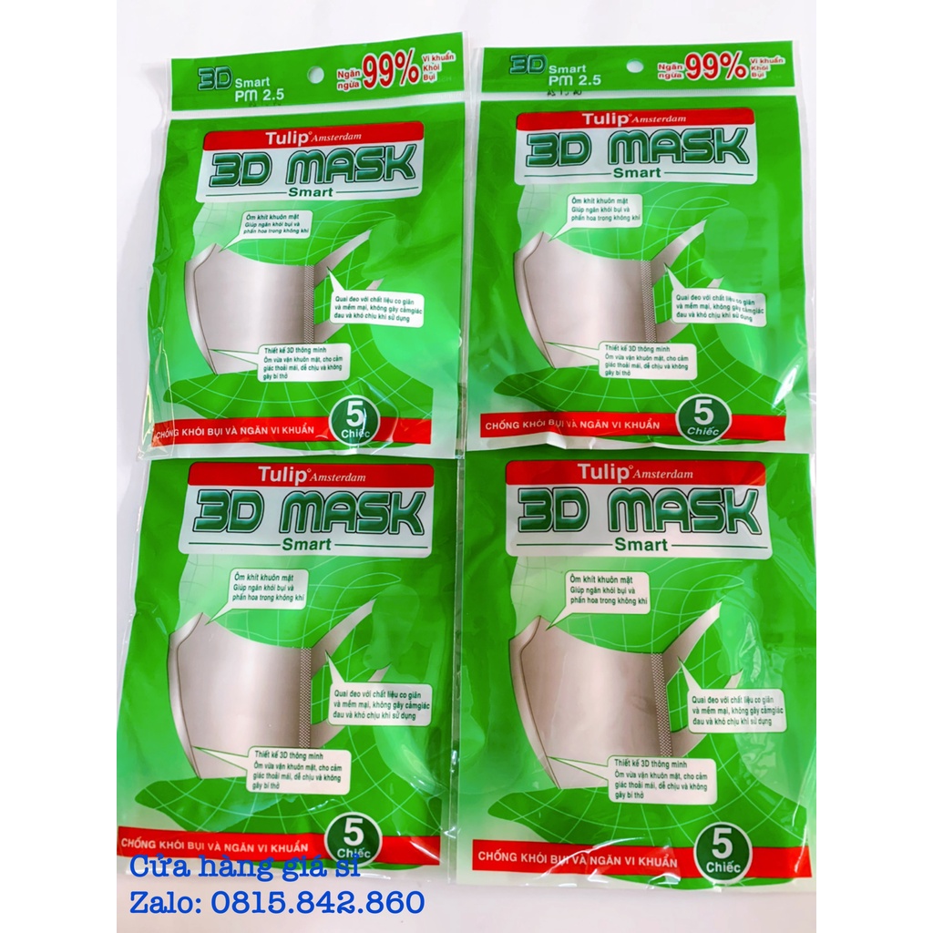 Khẩu trang Y Tế 3D Mask Việt Nhật - 1 túi